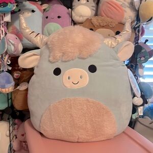 Armie longhorn cow squishmallows